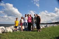 Passeando em família po Milwaukee, em Wisconsin, nos Estados Unidos